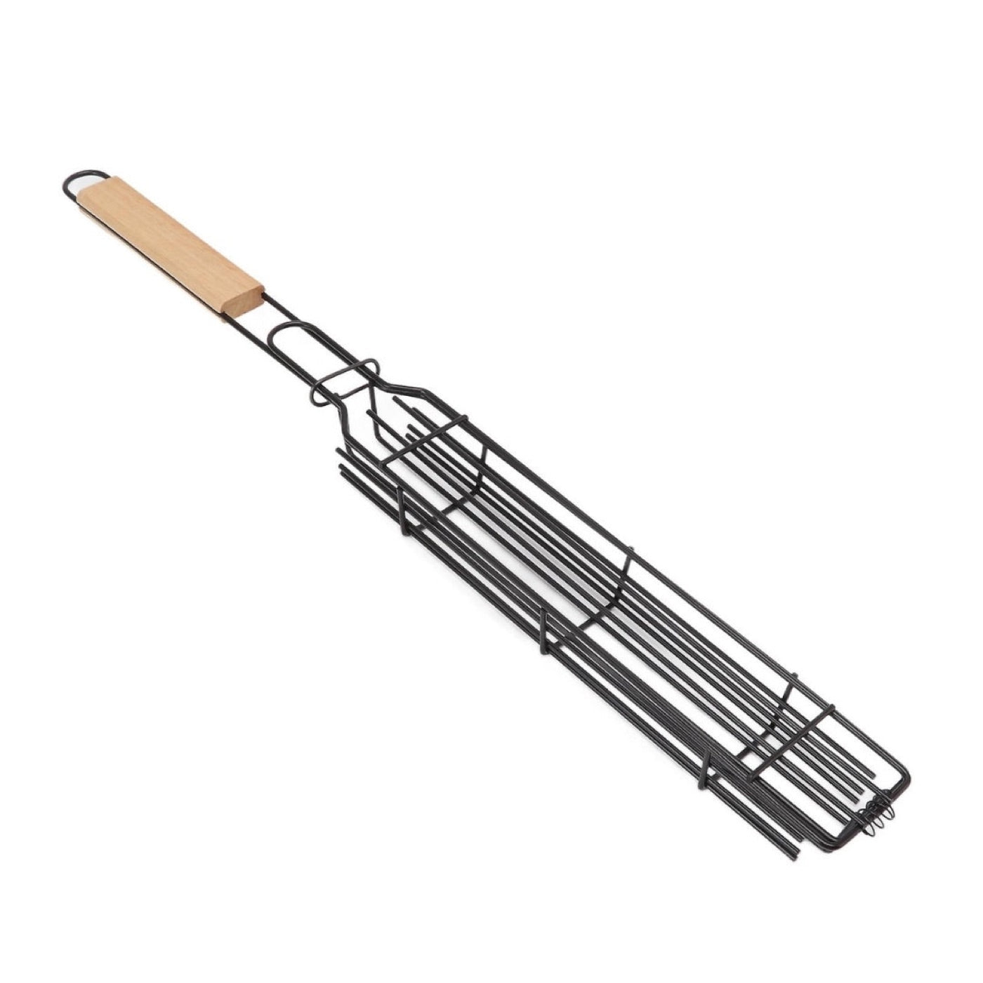 Skewer Basket, front view on cream background